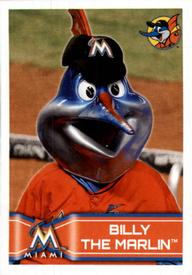 2014 Topps Stickers #183 Billy The Marlin Front