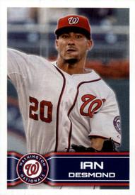 2014 Topps Stickers #208 Ian Desmond Front