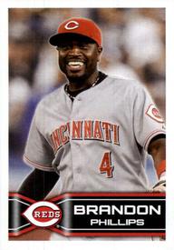2014 Topps Stickers #223 Brandon Phillips Front