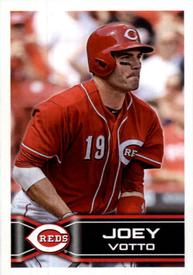 2014 Topps Stickers #224 Joey Votto Front