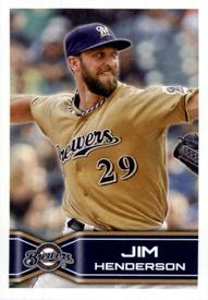 2014 Topps Stickers #234 Jim Henderson Front