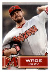 2014 Topps Stickers #262 Wade Miley Front