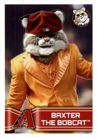 2014 Topps Stickers #264 Baxter the Bobcat Front