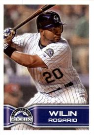 2014 Topps Stickers #271 Wilin Rosario Front