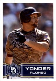 2014 Topps Stickers #283 Yonder Alonso Front