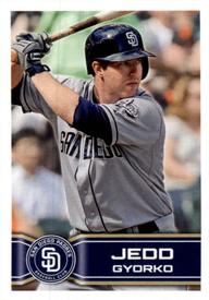 2014 Topps Stickers #286 Jedd Gyorko Front