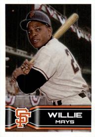 2014 Topps Stickers #293 Willie Mays Front