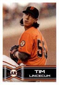 2014 Topps Stickers #297 Tim Lincecum Front