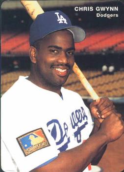 1994 Mother's Cookies Los Angeles Dodgers #17 Chris Gwynn Front