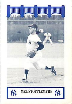 1992 The Wiz New York Yankees of the 60s #NNO Mel Stottlemyre Front