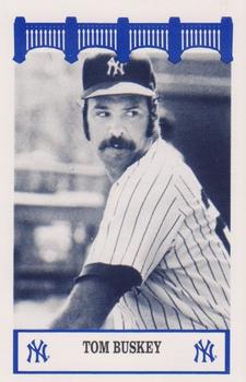 1992 The Wiz New York Yankees of the 70s #NNO Tom Buskey Front