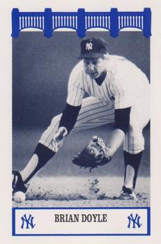 1992 The Wiz New York Yankees of the 70s #NNO Brian Doyle Front