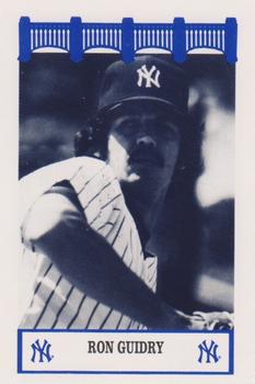 1992 The Wiz New York Yankees of the 70s #NNO Ron Guidry Front
