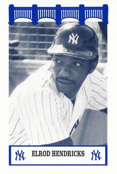 1992 The Wiz New York Yankees of the 70s #NNO Elrod Hendricks Front