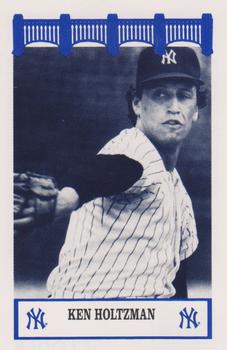1992 WIZ New York Yankees of the 70s #75 Ken Holtzman Front
