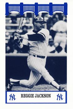 1992 The Wiz New York Yankees of the 70s #NNO Reggie Jackson Front