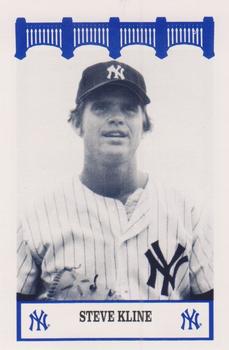 1992 The Wiz New York Yankees of the 70s #NNO Steve Kline Front