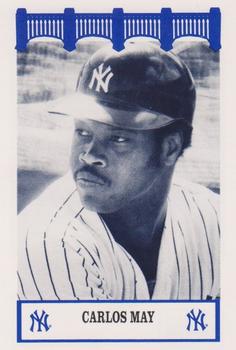 1992 The Wiz New York Yankees of the 70s #NNO Carlos May Front