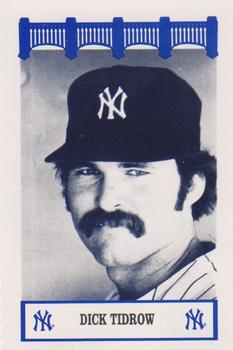 1992 The Wiz New York Yankees of the 70s #NNO Dick Tidrow Front