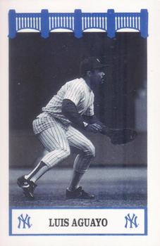 1992 The Wiz New York Yankees of the 80s #NNO Luis Aguayo Front