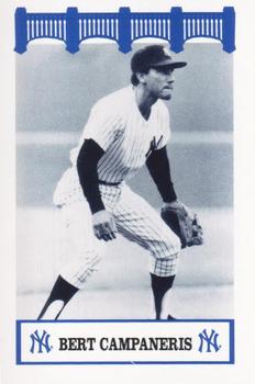 1992 The Wiz New York Yankees of the 80s #NNO Bert Campaneris Front