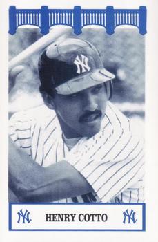 1992 The Wiz New York Yankees of the 80s #NNO Henry Cotto Front