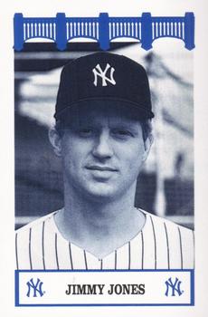 1992 The Wiz New York Yankees of the 80s #NNO Jimmy Jones Front