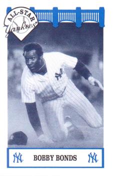 1992 The Wiz New York Yankees All-Stars #NNO Bobby Bonds Front