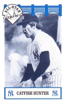 1992 The Wiz New York Yankees All-Stars #NNO Catfish Hunter Front