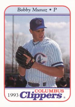 1993 Columbus Clippers #NNO Bobby Munoz Front
