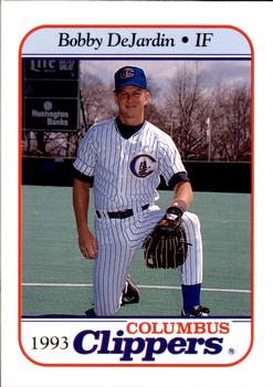 1993 Columbus Clippers #NNO Bobby DeJardin Front