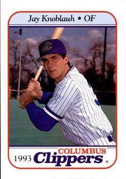1993 Columbus Clippers #NNO Jay Knoblauh Front