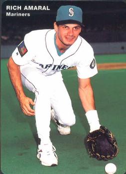 1994 Mother's Cookies Seattle Mariners #11 Rich Amaral Front