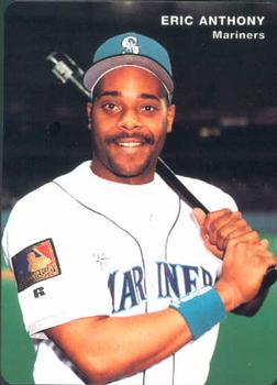 1994 Mother's Cookies Seattle Mariners #3 Eric Anthony Front