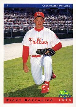 1993 Classic Best Clearwater Phillies #4 Ricky Bottalico Front