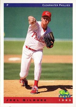 1993 Classic Best Clearwater Phillies #10 Joel Gilmore Front