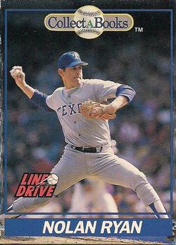 1991 Line Drive Collect-a-Books #3 Nolan Ryan Front