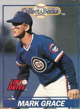 1991 Line Drive Collect-a-Books #20 Mark Grace Front