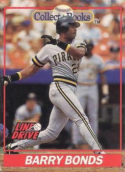 1991 Line Drive Collect-a-Books #26 Barry Bonds Front