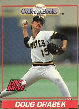 1991 Line Drive Collect-a-Books #29 Doug Drabek Front