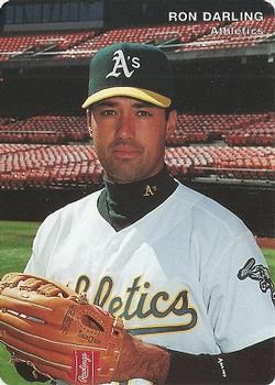 1995 Mother's Cookies Oakland Athletics #6 Ron Darling Front