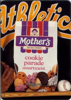1995 Mother's Cookies Oakland Athletics #30 Coupon Card Front