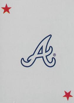 1994 Bicycle Atlanta Braves Playing Cards #JOKER Atlanta Braves Logo Front
