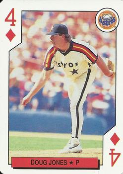 1992 Bicycle All-Stars Playing Cards #4♦ Doug Jones Front