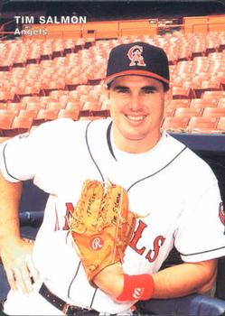 1995 Mother's Cookies California Angels #4 Tim Salmon Front