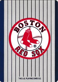 1992 U.S. Playing Card Co. Boston Red Sox Playing Cards #3♥ John Marzano Back