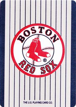 1992 U.S. Playing Card Co. Boston Red Sox Playing Cards #6♠ Tom Brunansky Back