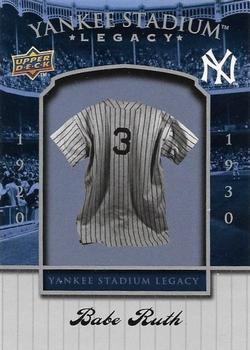 2008 Upper Deck Yankee Stadium Legacy Final Season Box Set #1 Babe Ruth Front