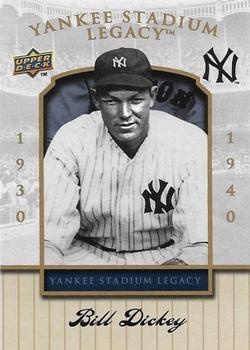 2008 Upper Deck Yankee Stadium Legacy Final Season Box Set #11 Bill Dickey Front