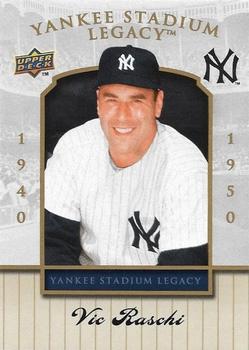 2008 Upper Deck Yankee Stadium Legacy Final Season Box Set #26 Vic Raschi Front